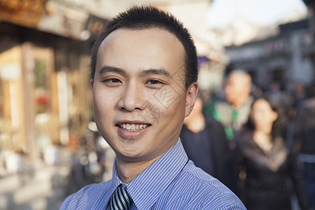 中国北京霍海青年商务人士肖像 中国北京图片