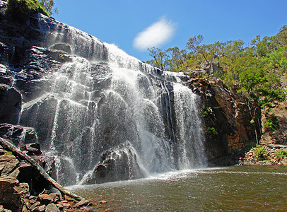 澳大利亚格兰比亚岩石假期高地旅游全景瀑布旅行远足山脉图片