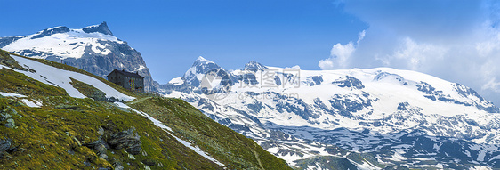 洛萨高原 奥斯塔山谷远足极限登山运动滑雪避难所小路图片