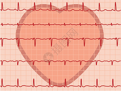 心和心跳电动图图片