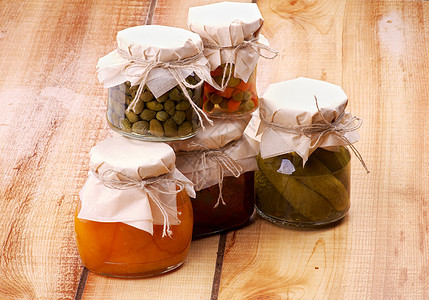 自制蜜饯橙子绳索储物水果食物红色蔬菜黄瓜农产品油纸图片