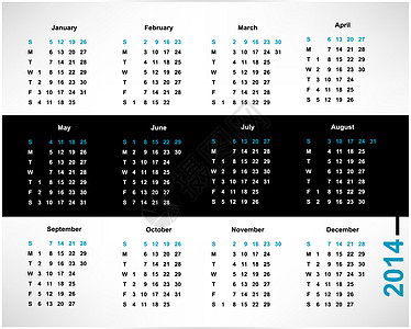 日历办公室插图边界日程商业日记框架季节议程时间图片