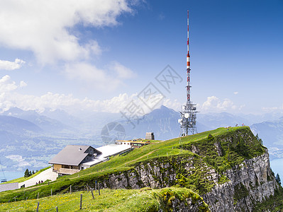 Bedoenberg 天线旅行远足全景树木外表桅杆岩石冒险探索山脉图片