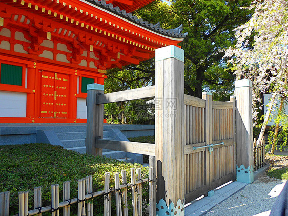 日本福采的布德寺门图片