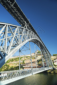 Dom luis桥建筑游客地标金属历史性旅行主场旅游城市建筑物图片