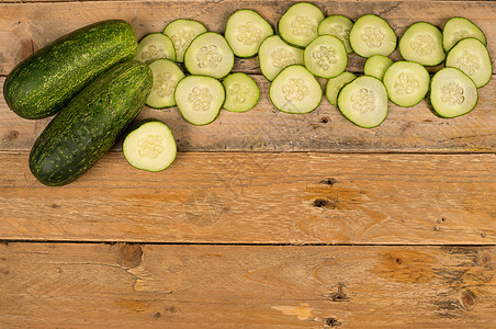 黄瓜背景桌子高视角食物菜单营养风化水平静物乡村模板图片