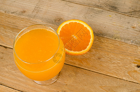 新鲜橙汁桌子模板菜单果汁食物水果高视角水平风化乡村图片