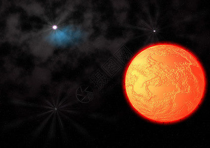 空间中的遥远行星星座星云星系敬畏渲染气体场地灰尘图片
