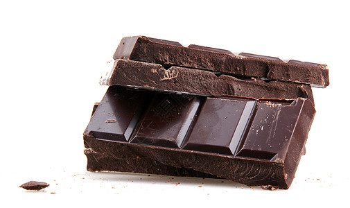 黑巧克力棒小吃工作室牛奶碳水巧克力宏观糖果条食物美食糖果图片