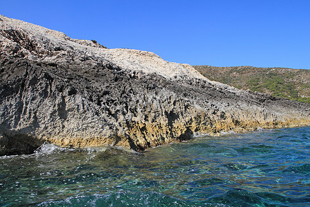 科纳提群岛公园岩石牧歌闲暇假期访问旅行斑点海岸小岛图片