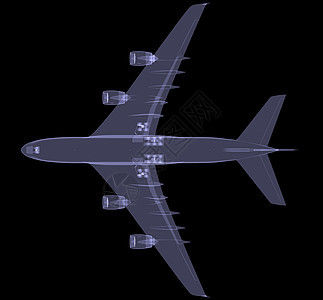 大型飞机航空旅行x光射线机器假期工艺速度喷射气氛图片