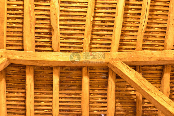 木制屋顶内图片
