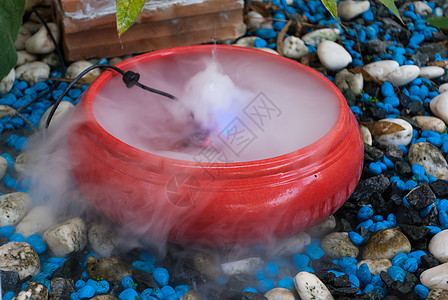 红井克莱盆地的电雾机图片