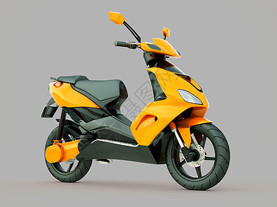 现代摩托车橙子旅行冲程速度驾驶司机运输自由车辆发动机图片