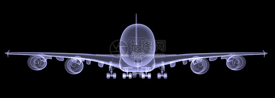 大型飞机航空旅行气氛假期射线速度工艺翅膀x光喷射图片