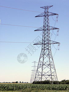 电线杆工程网络电缆电压危险电气金属连接器活力线条图片