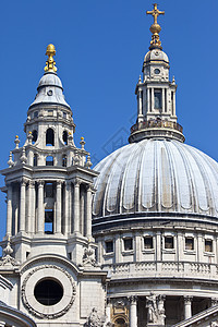 伦敦圣保罗大教堂崇拜旅游观光地标建筑学旅行风格历史圆顶历史性图片