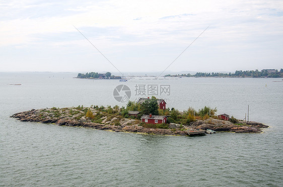 波罗的海各群岛内游艇国家石头海景建筑学建筑物海湾地标天空旅游图片