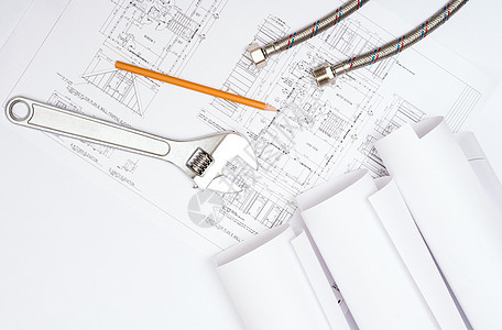 管道和水管图画 建筑废生建筑学项目设计师木匠工作袖子文档乐器工程房子图片