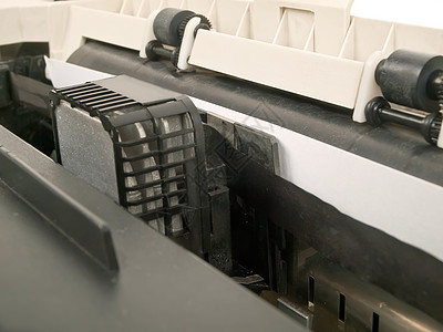 Dot 矩阵打印机黑色配件磁带电脑丝带硬件外设白色图片