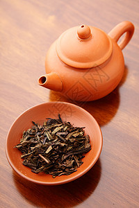 中华茶陶器液体工夫杯子茶壶木头竹子食物美食传统图片