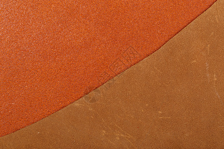 两个棕色皮革纹理质量柔软度废料荒野皮肤橙子灵活性颗粒状宏观衣服图片