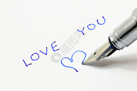 爱情宣言笔记本平方墨水办公室字体白色笔记背景图片