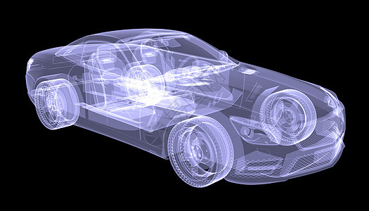 X射X光概念车车轮发动机蓝色驾驶宏观金属奢华力量汽车跑车图片
