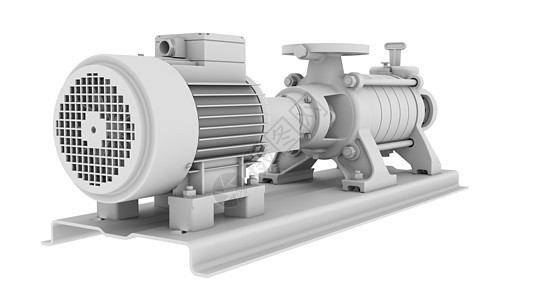 白色水泵液体管道管子器具框架力量机器技术压力发动机图片