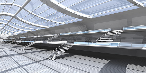空军站反射途径大厅天空房子建造走廊公司窗户楼梯图片