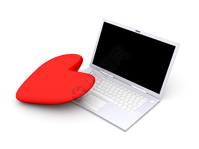 洛夫的笔记本电脑白色硬件键盘约会伙伴技术机动性婚姻晶体管互联网图片