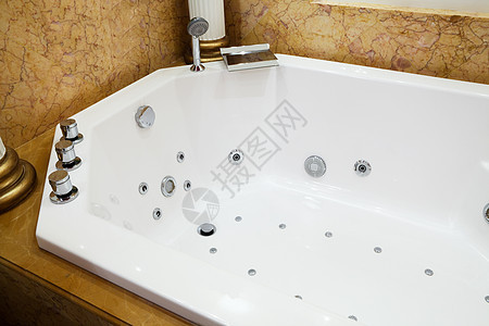 美丽的浴池房子按摩奢侈地治具卫生洗澡灯光公寓浴缸淋浴图片