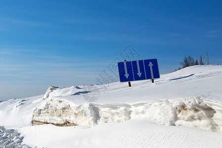 雪中波段的断开信号信号信号背景图片