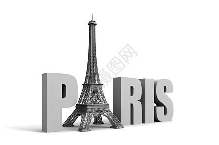 巴黎10标题观光推介会城市假期首都旅行旅游背景图片