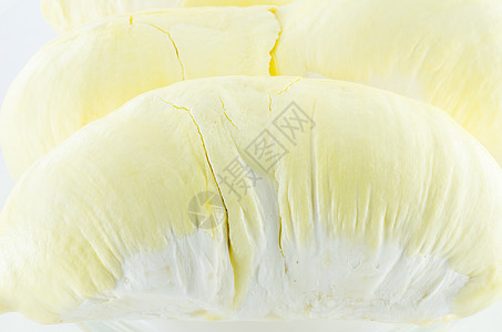 泰国的Durian水果榴莲白色营养黄色气味食物图片