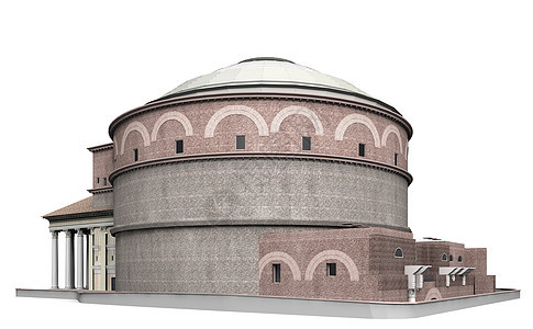 万神殿五号渲染圆顶旅行建筑学观光图片