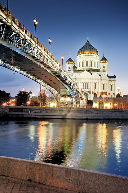 莫斯科 基督救世主大教堂图片