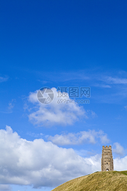 格拉斯顿伯雷托尔建筑学历史性旅游地标晴天纪念碑观光旅行历史景点图片