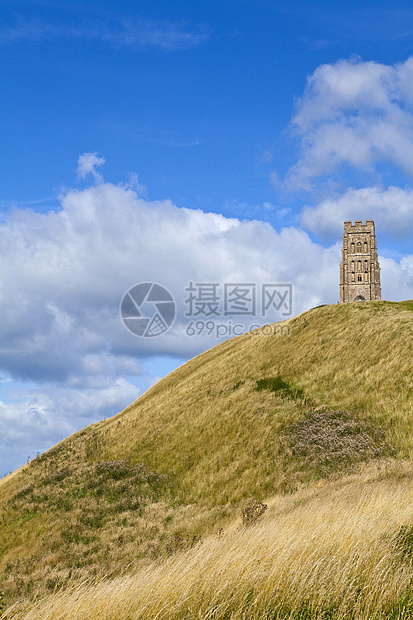 格拉斯顿伯雷托尔国家阳光地标历史性旅行英语观光纪念碑蓝天建筑学图片