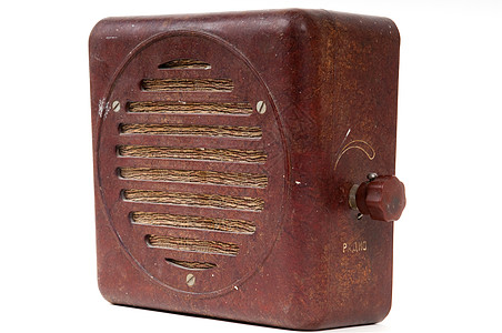1960年以来的旧防冲击重无线电台古董娱乐体积乡愁艺术防震乐队棕色收音机音乐图片