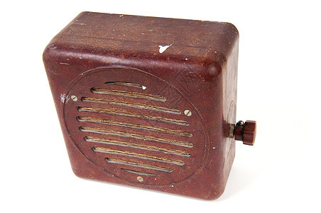 1960年以来的旧防冲击重无线电台古董娱乐扬声器收音机艺术技术乐队体积广播乡愁图片