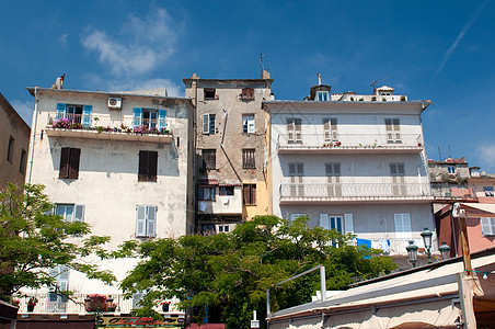 法国科西卡州Bastia的旧房子图片