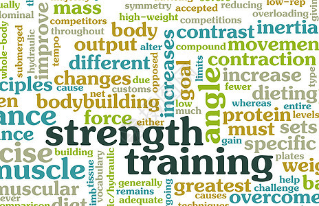 力量培训概念健身房健身肌肉训练运动员身体耐力运动建筑图片