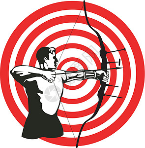 Archer 弓箭箭头目标图片素材