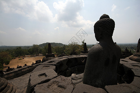 波罗伯寺旅行建筑学废墟石头佛教徒雕像历史宗教日落冥想图片