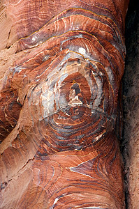 沙岩峡谷抽象模式形成 锡克峡谷 佩特拉沙漠红色旅行分层裂缝砂岩山沟曲线雕刻勘探图片