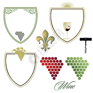 葡萄酒字符图片