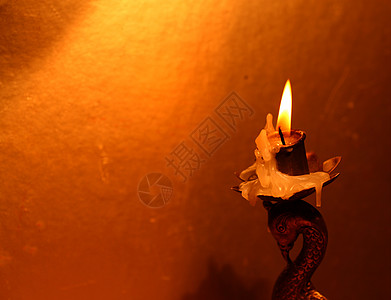 蜡烛耀斑活力点燃横幅火焰照明亮度辉光记忆橙子图片