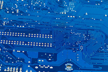 蓝色电路板的紧闭处理器电脑创新芯片硬件维修打印发明原理图木板图片