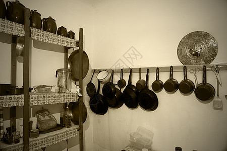 厨房用具壁橱烹饪木头古董工具图片